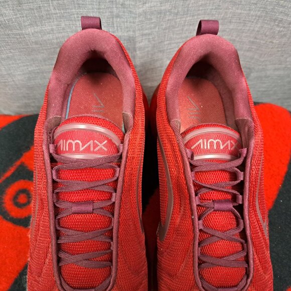 %Size 12 Men Nike Air Max 720 Night Maroon AO2924-601 Sneakers / A 27 main image 4